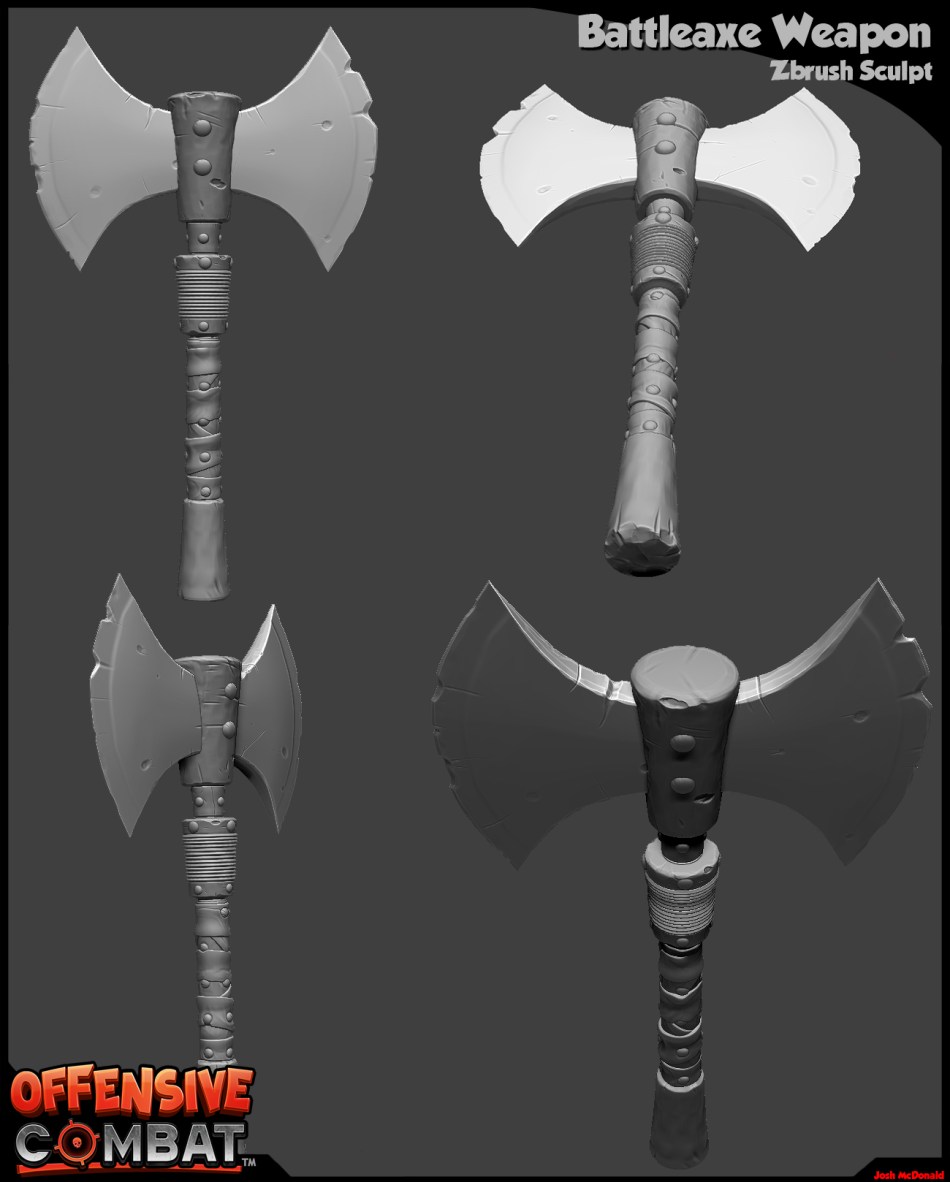 Battleaxe_zbrush_sculpt